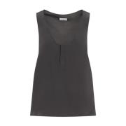 Saint Laurent Stilfull Tempest Top för Kvinnor Black, Dam