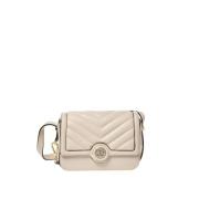 Pollini Quiltad Axelväska Ivory Beige, Dam