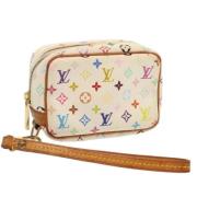 Louis Vuitton Vintage Pre-owned Canvas necessrer White, Dam