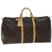 Louis Vuitton Vintage Pre-owned Canvas resvskor Brown, Dam