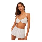 Undress Code Beach Lovers Top Vit White, Dam