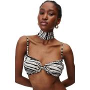 Undress Code Zebra Print Strandtopp Multicolor, Dam