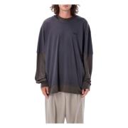 Magliano Navy Trauma T-Shirt Oversized Fit Blue, Herr