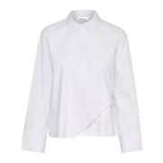 Karen by Simonsen Veckad Sidoblus Bright White White, Dam