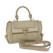 Salvatore Ferragamo Pre-owned Pre-owned Laeder axelremsvskor Beige, Da...