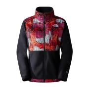 The North Face Denali Fleecejacka Dam Fieryredayp/Nero Multicolor, Dam