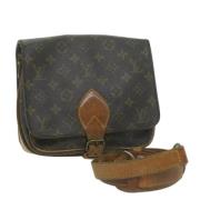 Louis Vuitton Vintage Pre-owned Canvas louis-vuitton-vskor Brown, Dam