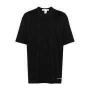 Comme des Garçons Svart Tee Klassisk Stil Black, Herr