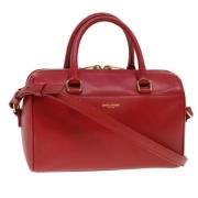 Yves Saint Laurent Vintage Pre-owned Laeder handvskor Red, Dam