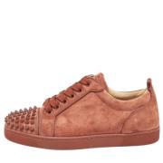 Christian Louboutin Pre-owned Pre-owned Mocka sneakers Orange, Dam