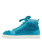 Christian Louboutin Pre-owned Pre-owned Mocka sneakers Blue, Dam