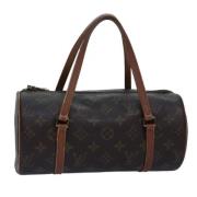 Louis Vuitton Vintage Pre-owned Canvas handvskor Brown, Dam