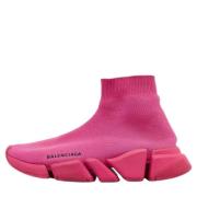 Balenciaga Vintage Pre-owned Tyg sneakers Pink, Dam