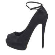 Giuseppe Zanotti Pre-owned Pre-owned Mocka klackskor Black, Dam