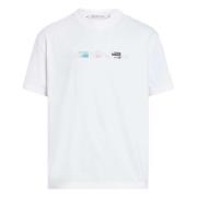 Calvin Klein Fotoprint T-shirt White, Herr