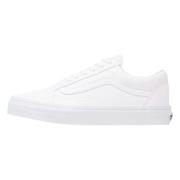 Vans Old Skool Classic Tumble True Sneakers White, Dam