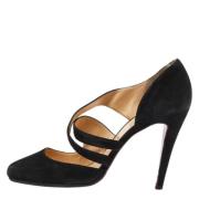 Christian Louboutin Pre-owned Pre-owned Mocka klackskor Black, Dam