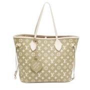 Louis Vuitton Vintage Pre-owned Laeder totevskor Green, Dam