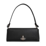 Vivienne Westwood Axelväska Hazel Large Black, Dam