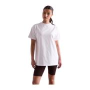 Aim'n White Boyfriend T-shirt White, Dam