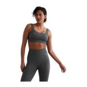 Aim'n Sage Ribbed Seamless Bra Green, Dam