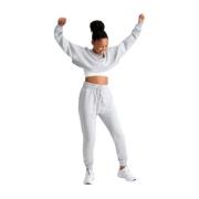 Aim'n Light Grey Melange Comfy Sweatpants Gray, Dam