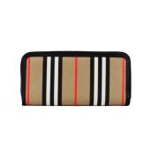 Burberry Icon Stripe Zip Around Plnbok Multicolor, Unisex