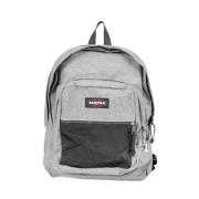 Eastpak Grå Nylon Ryggsäck med Flera Fack Gray, Unisex