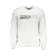 Guess Broderad Slim Fit Tröja White, Herr