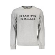 North Sails Ekologisk Bomull Långärmad Sweatshirt Gray, Herr