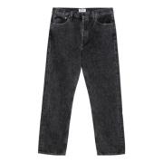 Agolde Jeans med normal passform Black, Herr