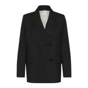 Part Two Klassisk Svart Blazer Sinespw Ja Jakker Black, Dam