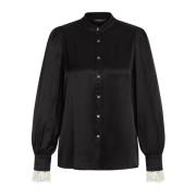 Bruuns Bazaar Elegant Women Berriesbbdura Svart Skjorta Black, Dam