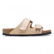 Birkenstock Uji Sliders Beige, Dam