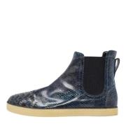 Bottega Veneta Vintage Pre-owned Tyg stvlar Blue, Herr