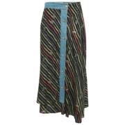 Loewe Pre-owned Pre-owned Denim nederdelar Multicolor, Dam