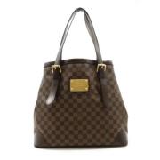 Louis Vuitton Vintage Pre-owned Canvas louis-vuitton-vskor Brown, Dam