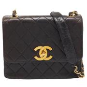 Chanel Vintage Pre-owned Laeder chanel-vskor Black, Dam