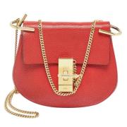 Chloé Pre-owned Pre-owned Laeder axelremsvskor Red, Dam