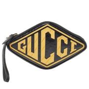 Gucci Vintage Pre-owned Laeder kuvertvskor Black, Dam