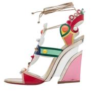 Christian Louboutin Pre-owned Pre-owned Laeder sandaler Multicolor, Da...