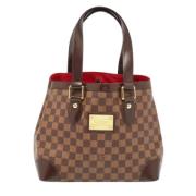 Louis Vuitton Vintage Pre-owned Laeder totevskor Brown, Dam