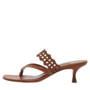 Manolo Blahnik Pre-owned Pre-owned Laeder sandaler Brown, Dam