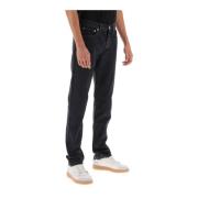 A.p.c. Slim-Fit Faded Black Denim Jeans Black, Herr