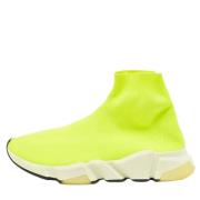 Balenciaga Vintage Pre-owned Tyg sneakers Yellow, Dam