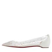 Christian Louboutin Pre-owned Pre-owned Laeder lgskor White, Dam