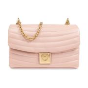 Salvatore Ferragamo Läder axelväska Pink, Dam