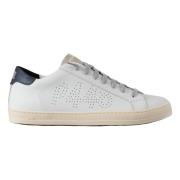 P448 Urban Style Sneakers i Vit Mocka White, Herr