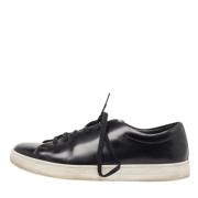 Prada Vintage Pre-owned Laeder sneakers Black, Herr