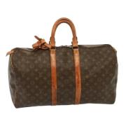 Louis Vuitton Vintage Pre-owned Canvas resvskor Brown, Dam